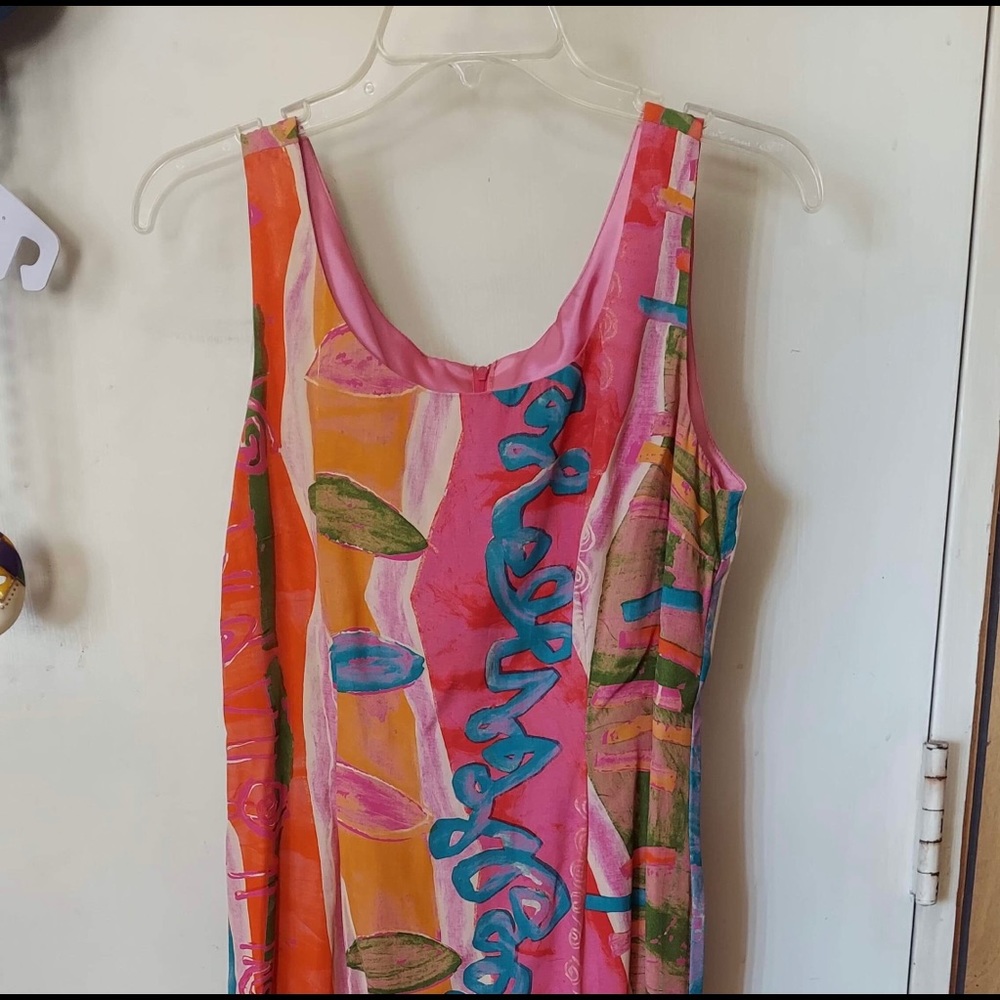 Summer dress multicolored designs